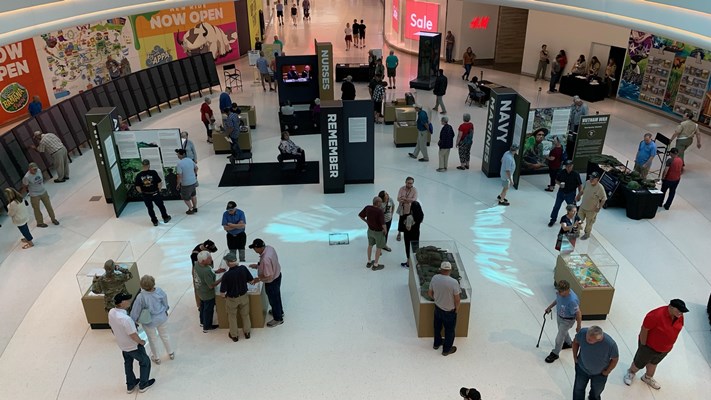 The MN Department of Veterans Affairs event at the Mall of America.